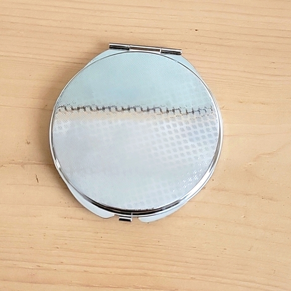 Fleurs Compact Pocket Double Sided Mirror - Picture 2 of 3